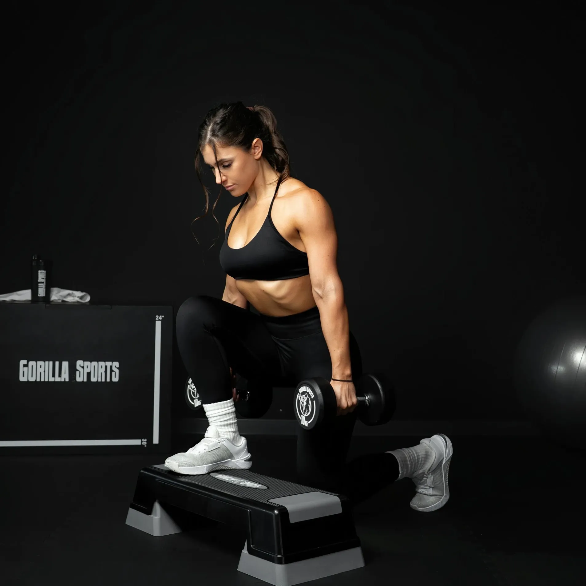 Aerobic Stepper höhenverstellbar