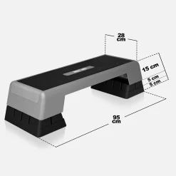 Aerobic Stepper höhenverstellbar