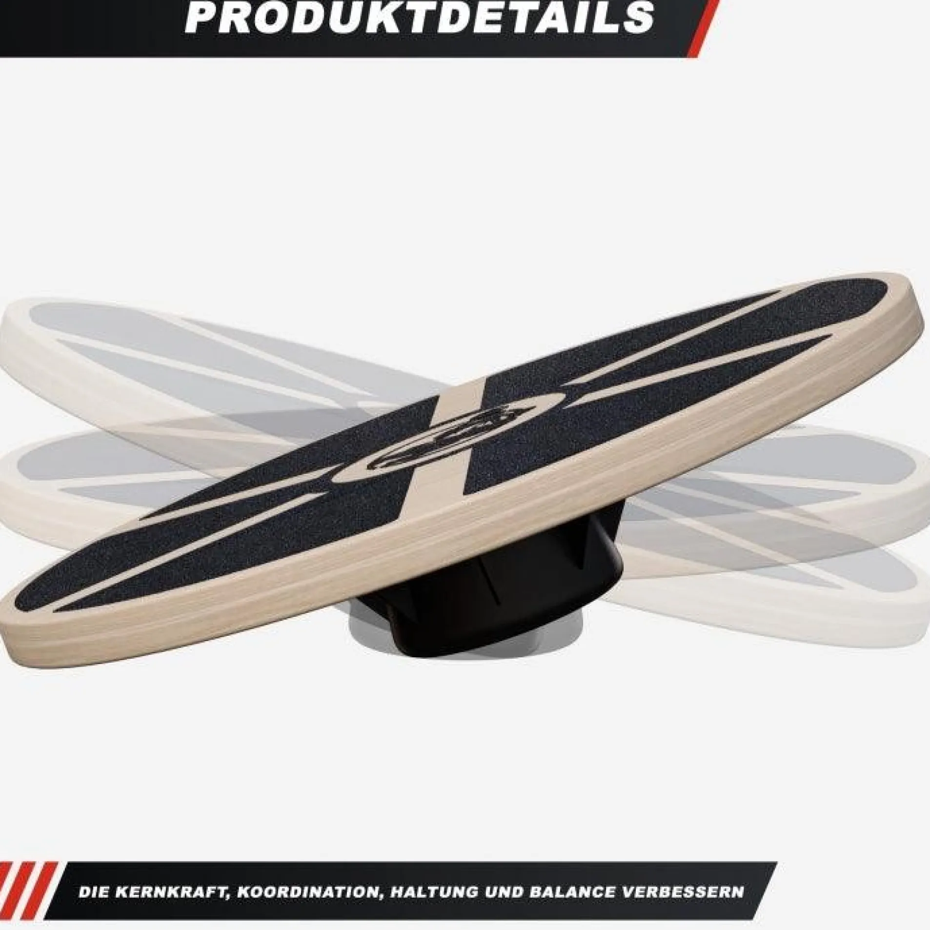 Balance Board aus Holz