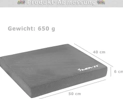Balance Pad aus Schaumstoff 50 x 40 x 6 cm