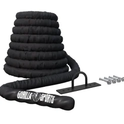 Battle Rope inkl, Wandbefestigung aus Nylon und 9 - 15 m Länge