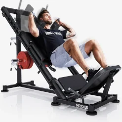 Beinpresse 2in1 - Hackenschmidt und Beinpresse