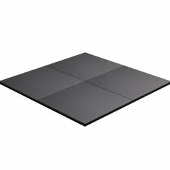 Bodenschutzmatte aus Gummi 50x50/100x100 cm mit 2 cm Dicke
