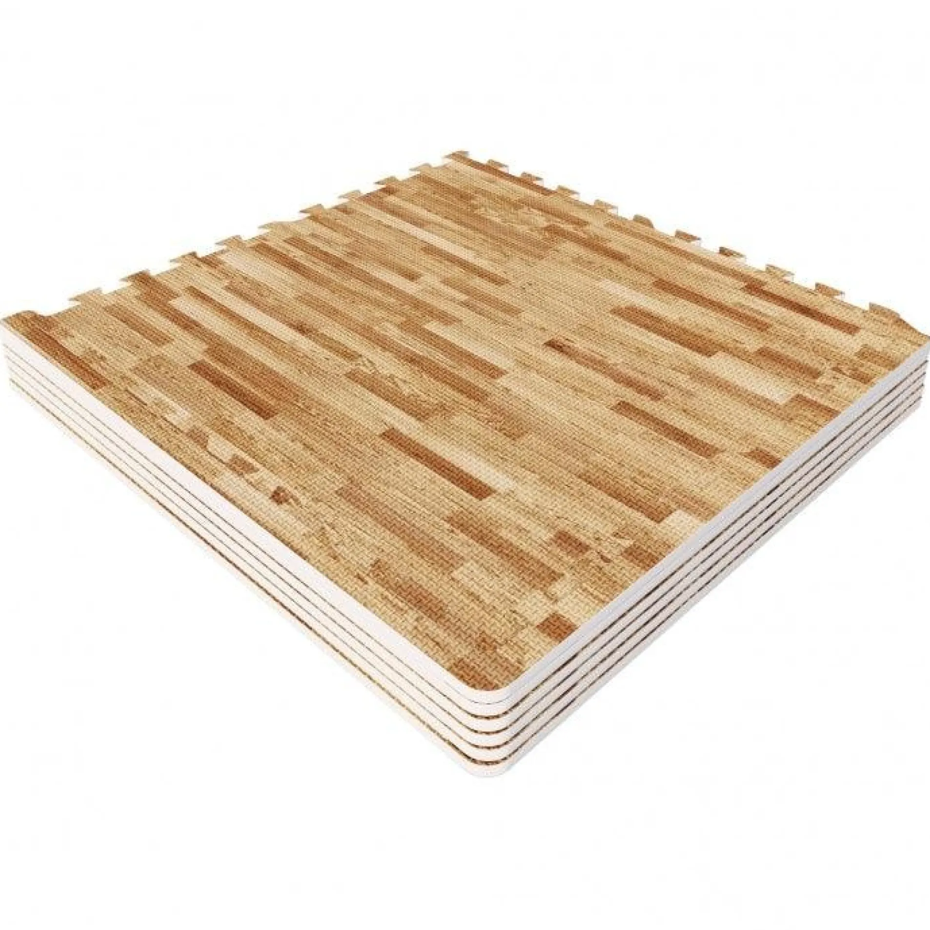 Bodenschutzmattenset 60x60 cm - 6 Matten inkl, Endstücke