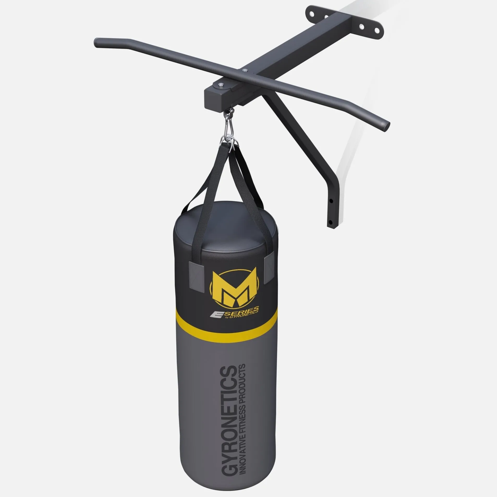 Boxsack E-Series 80 cm mit Klimmzugstange zur Wandbefestigung