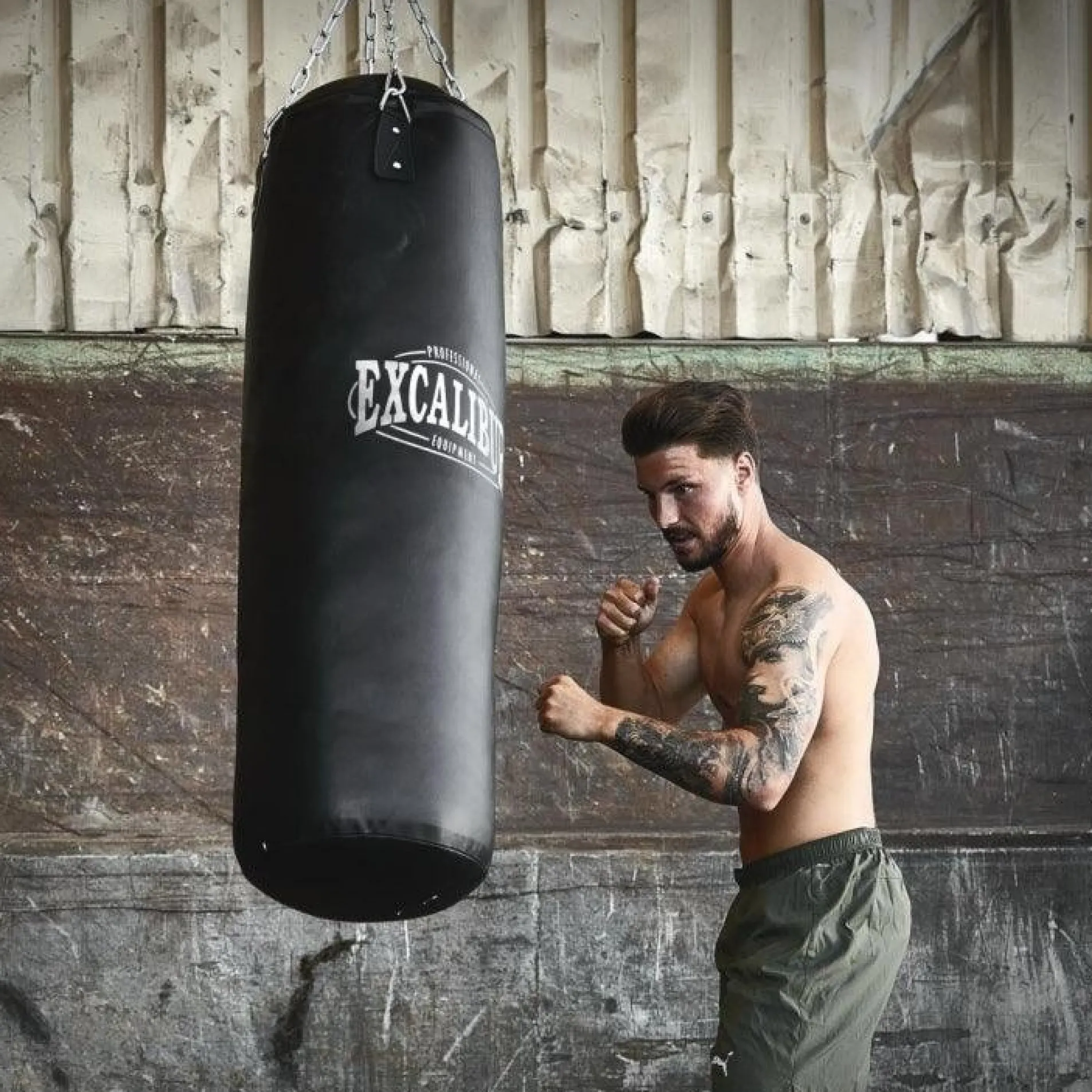 Boxsack EXCALIBUR PRO aus Kunstleder 120 cm