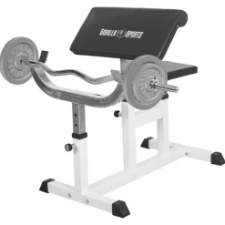 Curlbank verstellbar inkl Curlset Gusseisen 38 kg