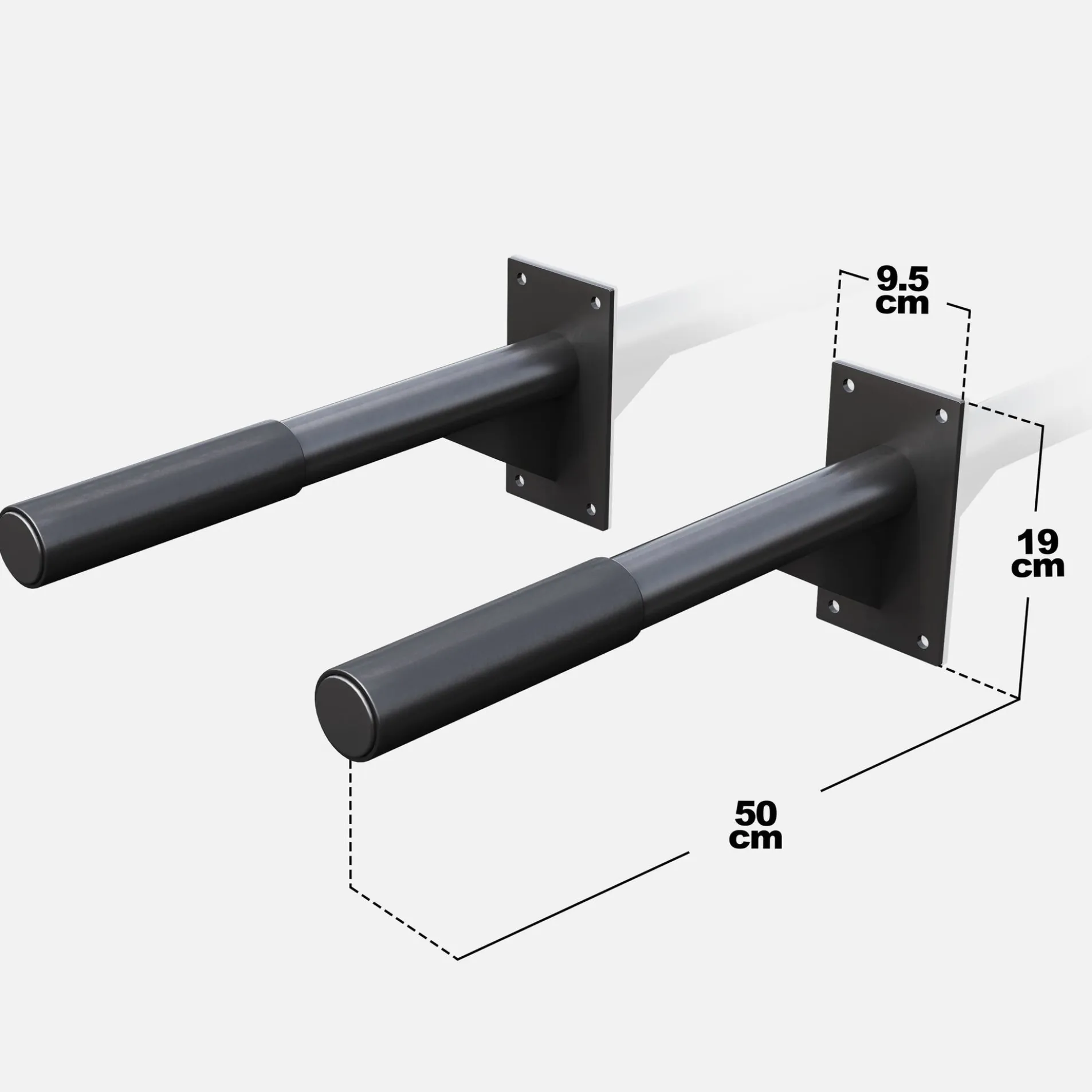 Dip Barren 2er Set zur Wandmontage