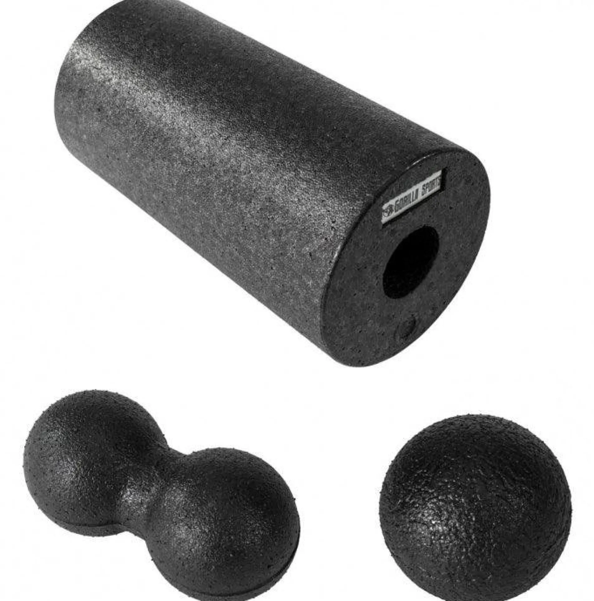 Faszientraining 3er Set inkl, Faszienrolle, Faszienball und Duo Ball