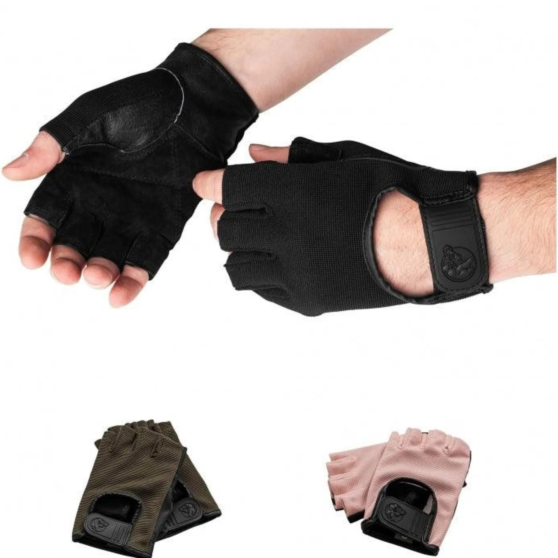 Fitness Handschuhe Leder in verschiedenen Farben