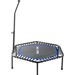 Fitness Trampolin mit Haltestange