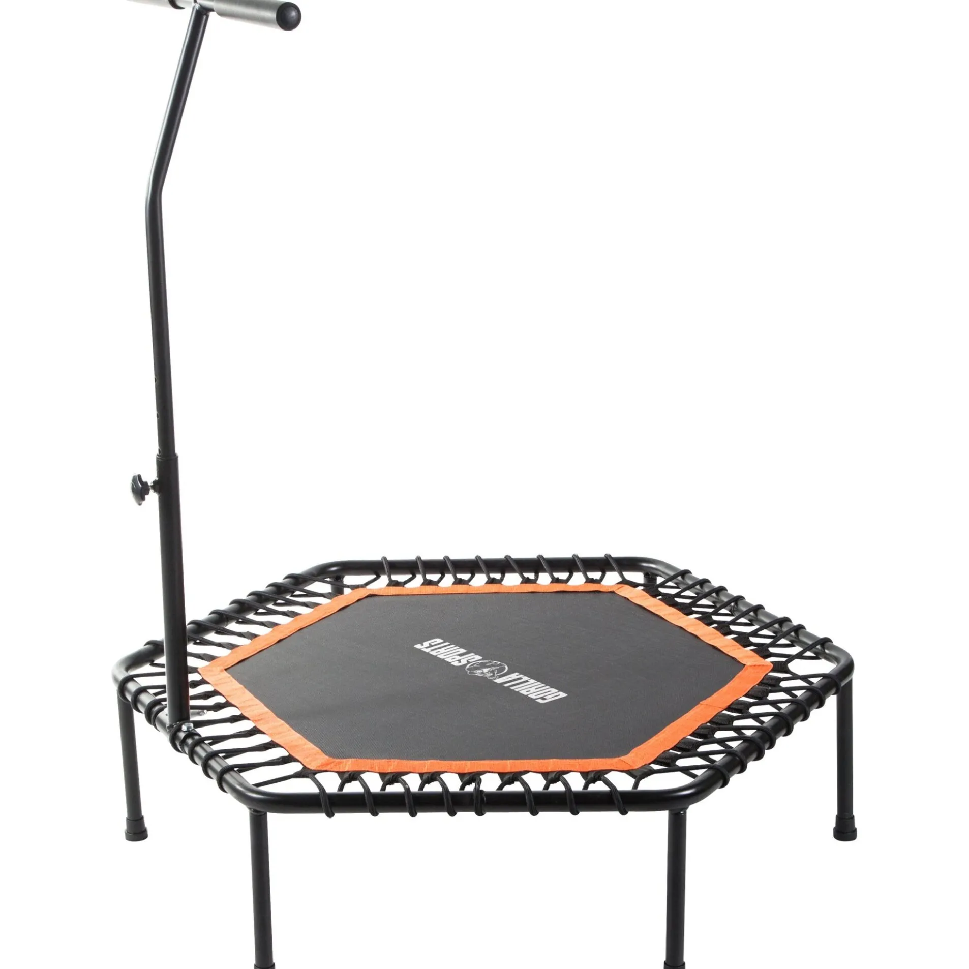 Fitness Trampolin mit Haltestange