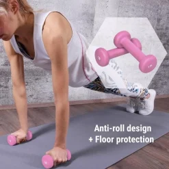 Gymnastikhanteln Neopren 2 x 1-10 Pfund (0,5 kg - 4,5 kg)