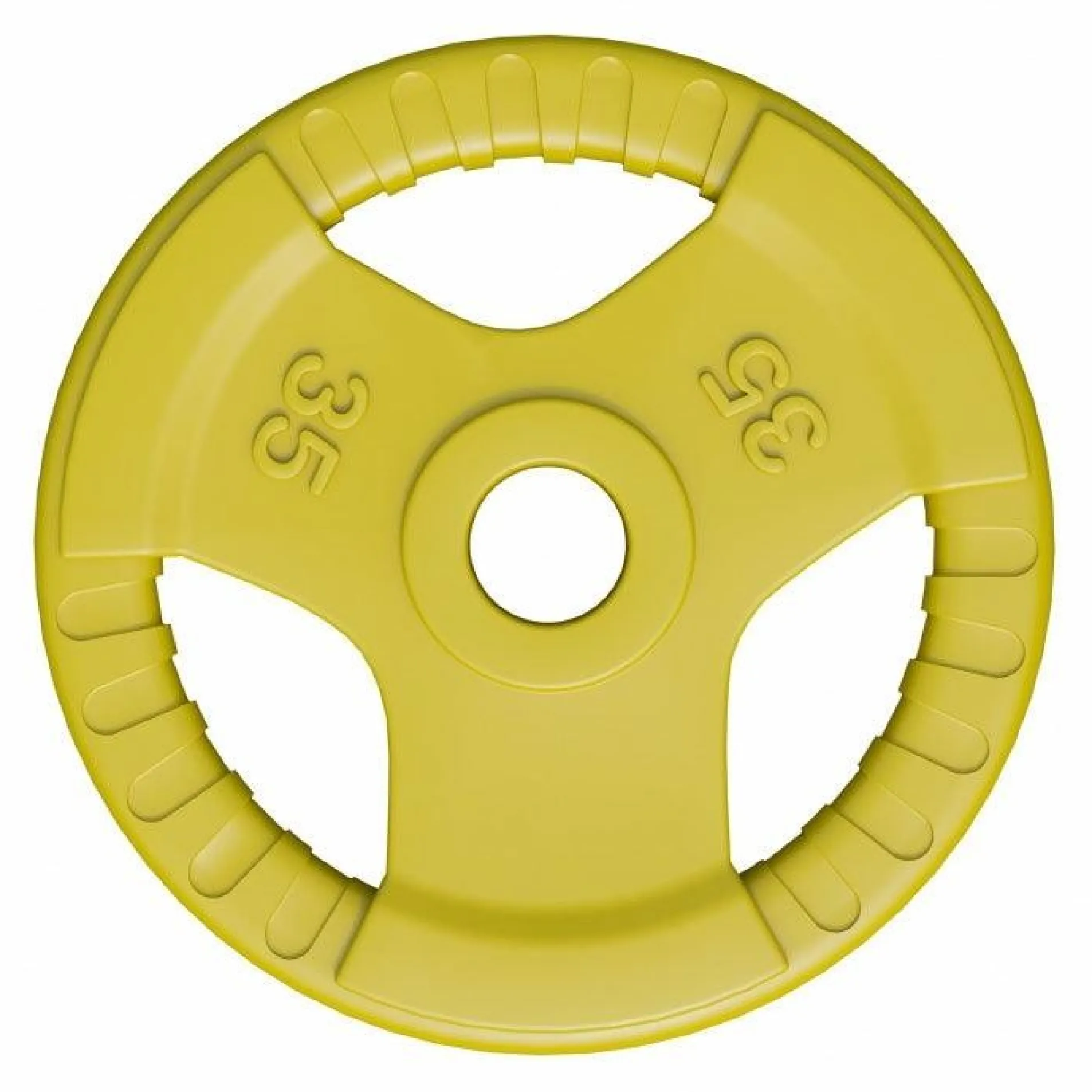 Hantelscheibe 2 Zoll (50/51 mm) ⌀ Olympia Gummi Gripper