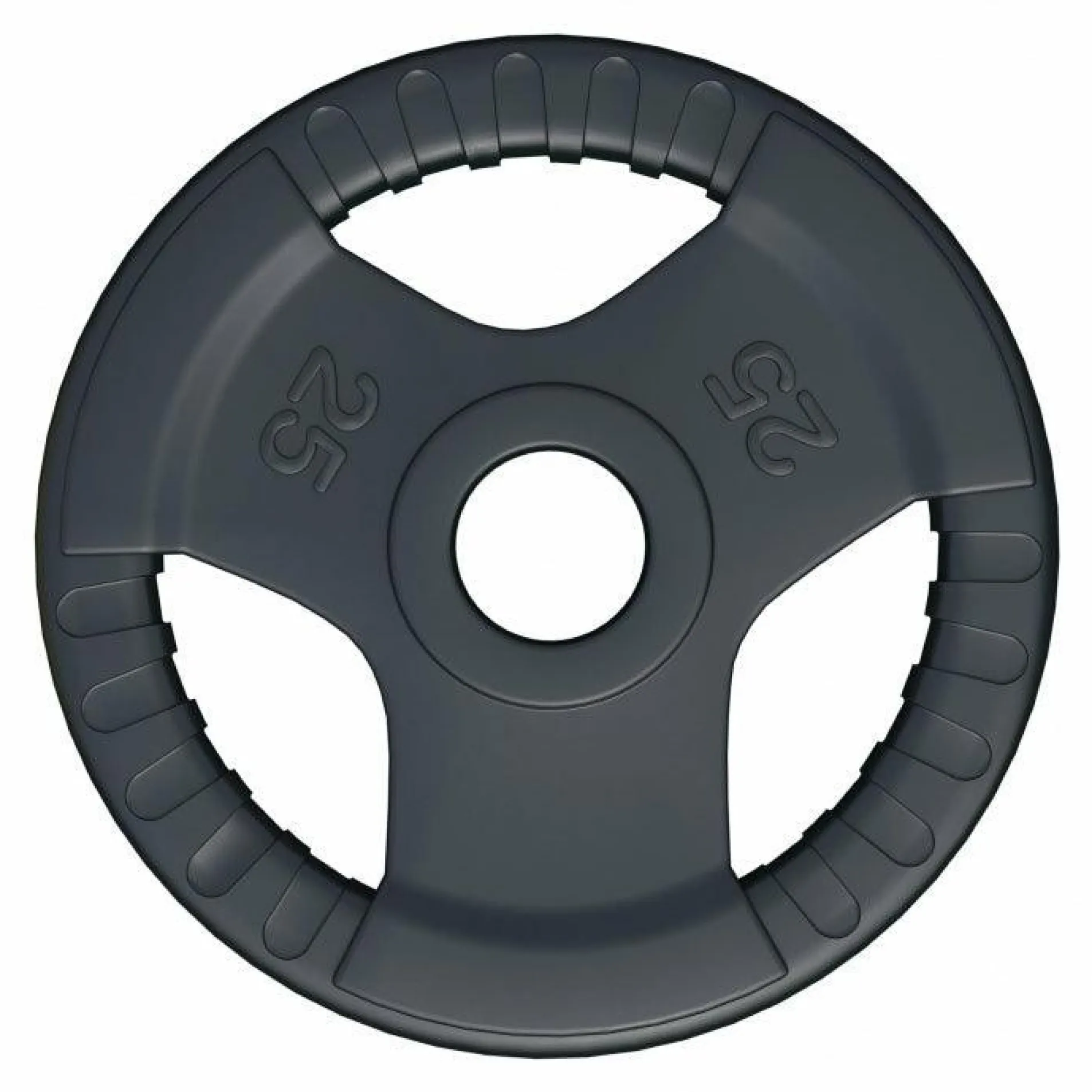 Hantelscheibe 2 Zoll (50/51 mm) ⌀ Olympia Gummi Gripper