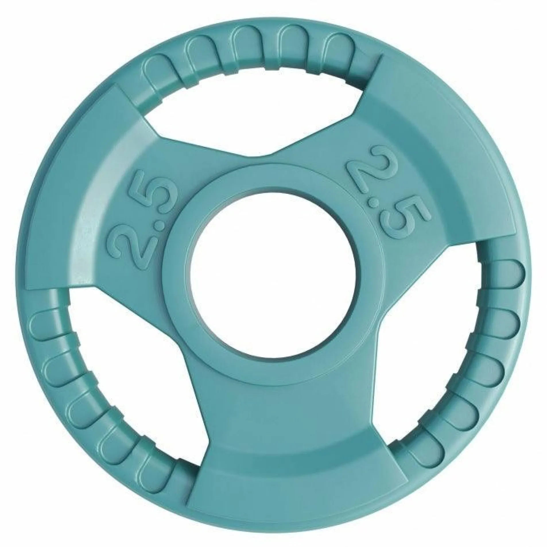 Hantelscheibe 2 Zoll (50/51 mm) ⌀ Olympia Gummi Gripper