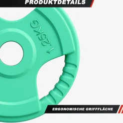 Hantelscheibe Gummi Gripper 1,25 - 25 kg