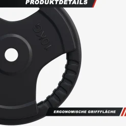 Hantelscheibe Gummi Gripper 1,25 - 25 kg