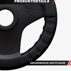 Hantelscheibe Gummi Gripper Olympia 1,25 - 25 kg