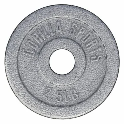 Hantelscheibe Guss - 2,5 - 55 Pfund (1,1 - 24,9 kg), Ø 1" (2,5 cm), Gusseisen