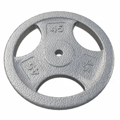 Hantelscheibe Guss Gripper - 2,5-45 lb (1,1-20,4 kg), 1