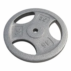 Hantelscheibe Guss Gripper - 2,5-45 lb (1,1-20,4 kg), 1