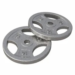 Hantelscheibe Guss Gripper - 2,5-45 lb (1,1-20,4 kg), 1
