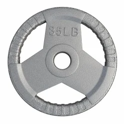 Hantelscheibe Gusseisen Gripper - 2,5-45 lb (1,1-20,4 kg), 2