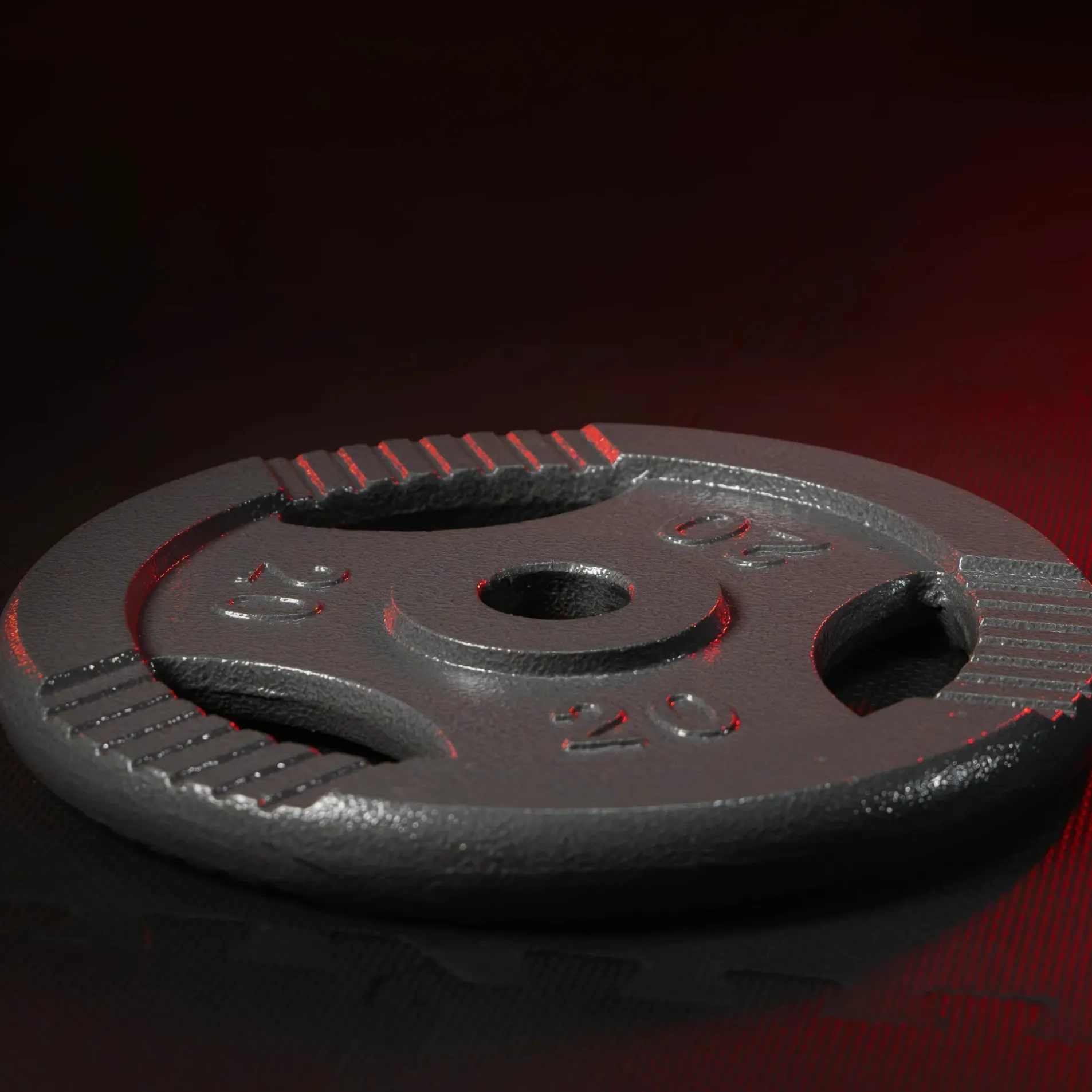 Hantelscheibe Gusseisen Gripper 0,5 - 20 kg