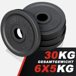 Hantelscheibe Gusseisen Olympia 1,25 - 25 kg