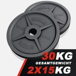 Hantelscheibe Gusseisen Olympia 1,25 - 25 kg