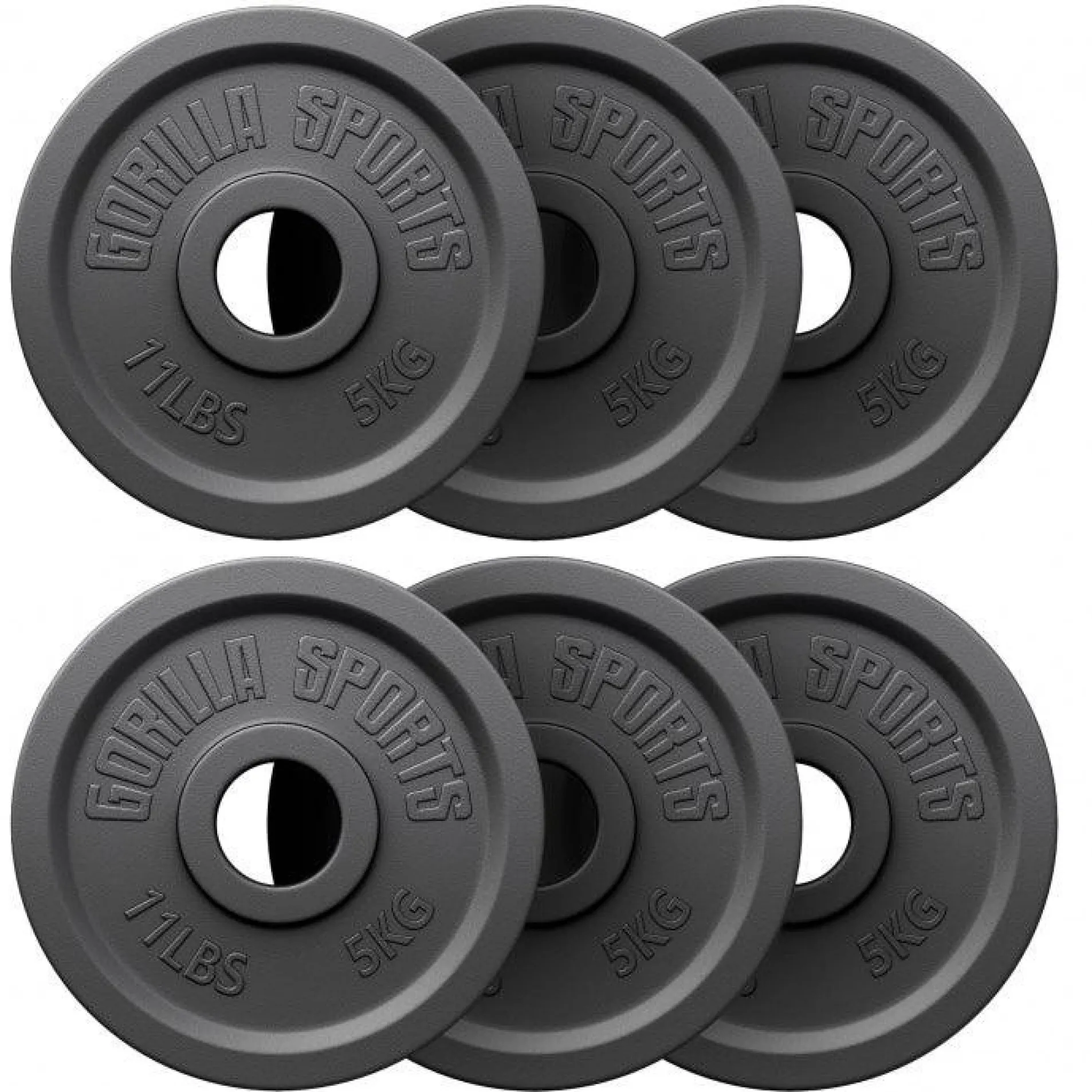 Hantelscheibe Gusseisen Olympia 1,25 - 25 kg