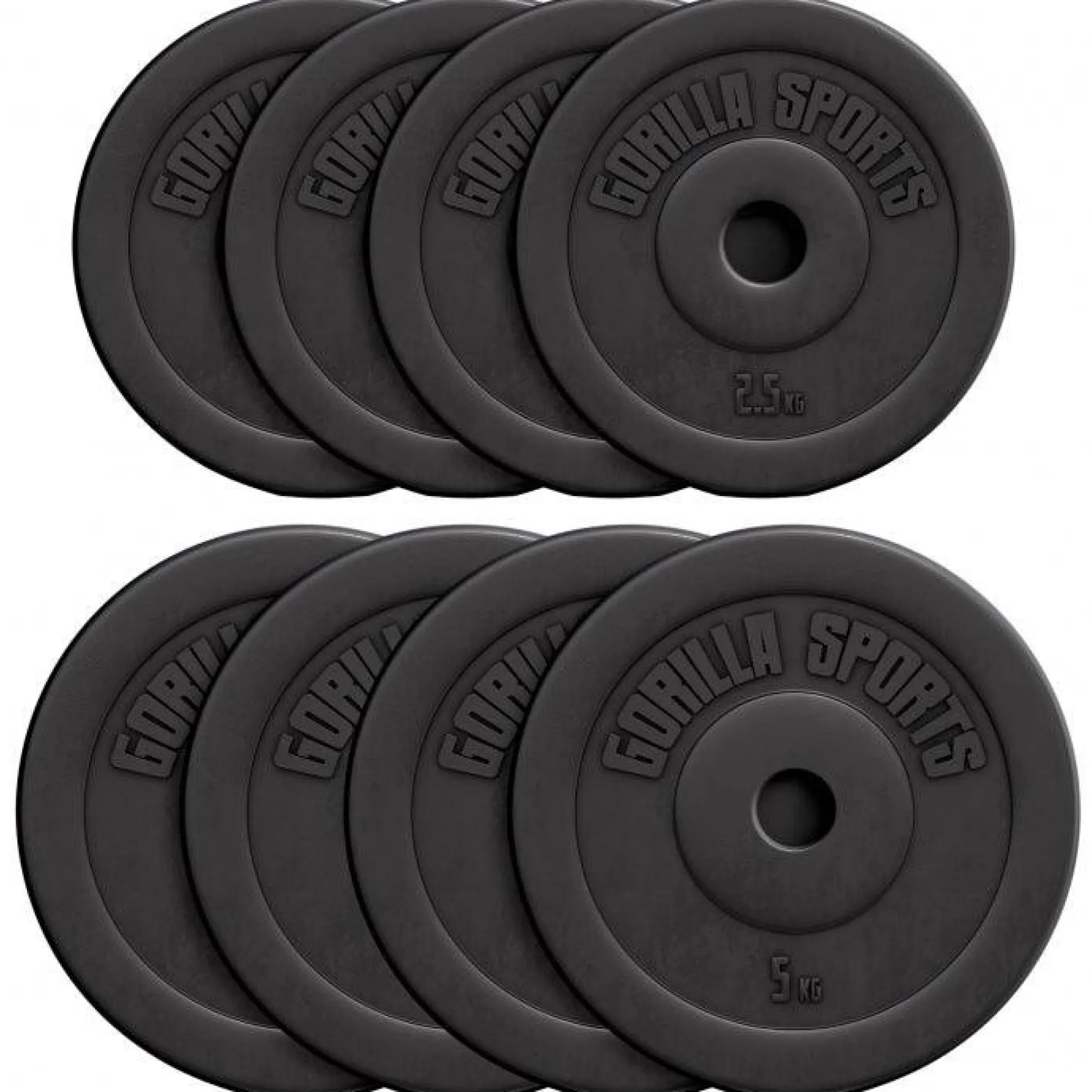 Hantelscheibe Kunststoff 1,25 - 15 kg