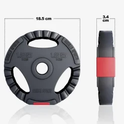 Hantelscheibe Kunststoff Gripper 1,25 - 15 kg