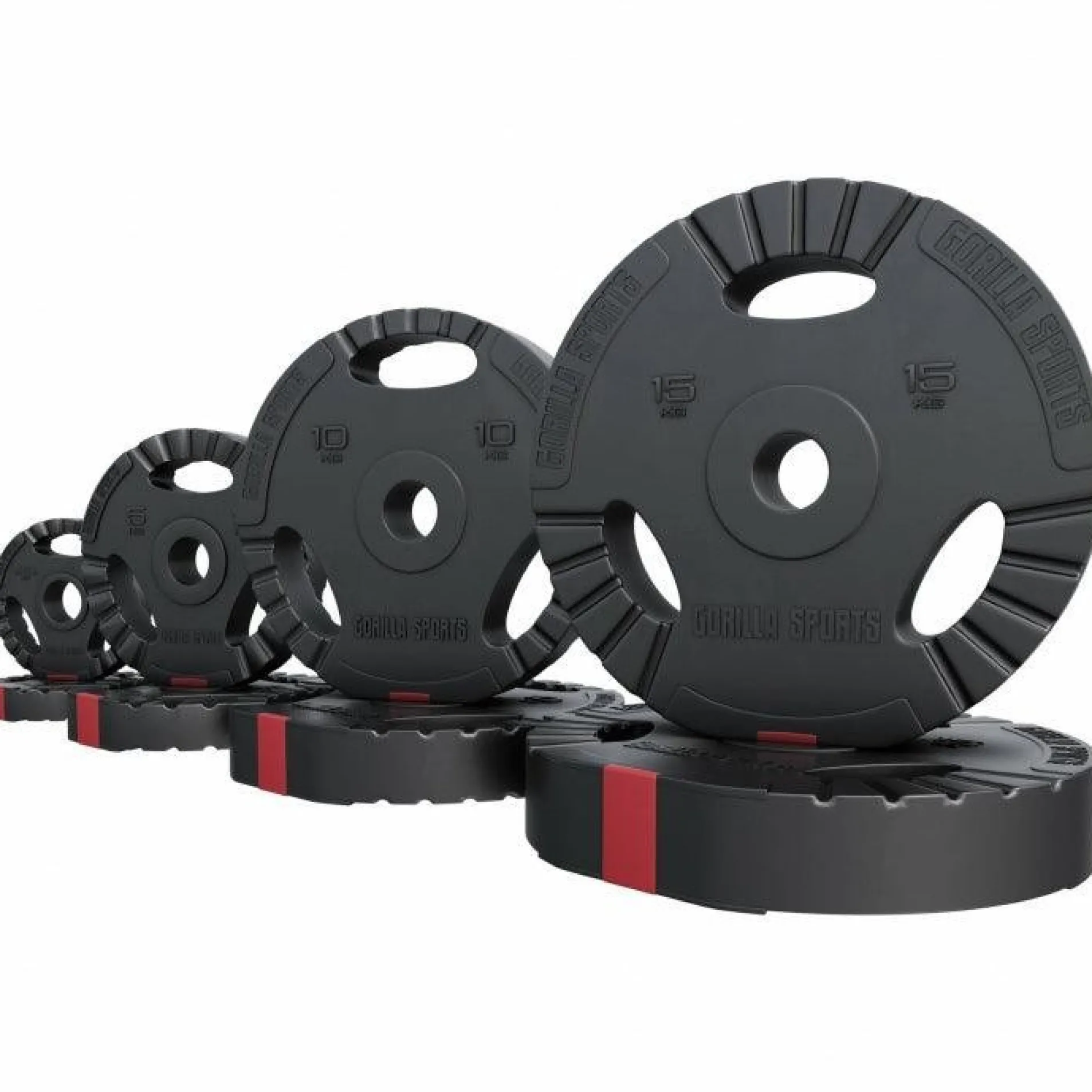 Hantelscheibe Kunststoff Gripper Olympia 1,25 - 15 kg