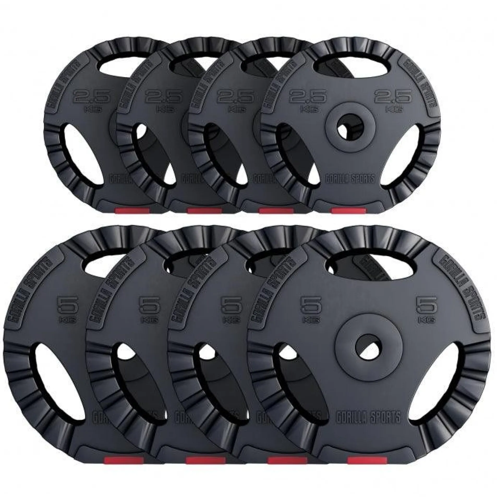 Hantelscheibe Kunststoff Gripper 1,25 - 15 kg