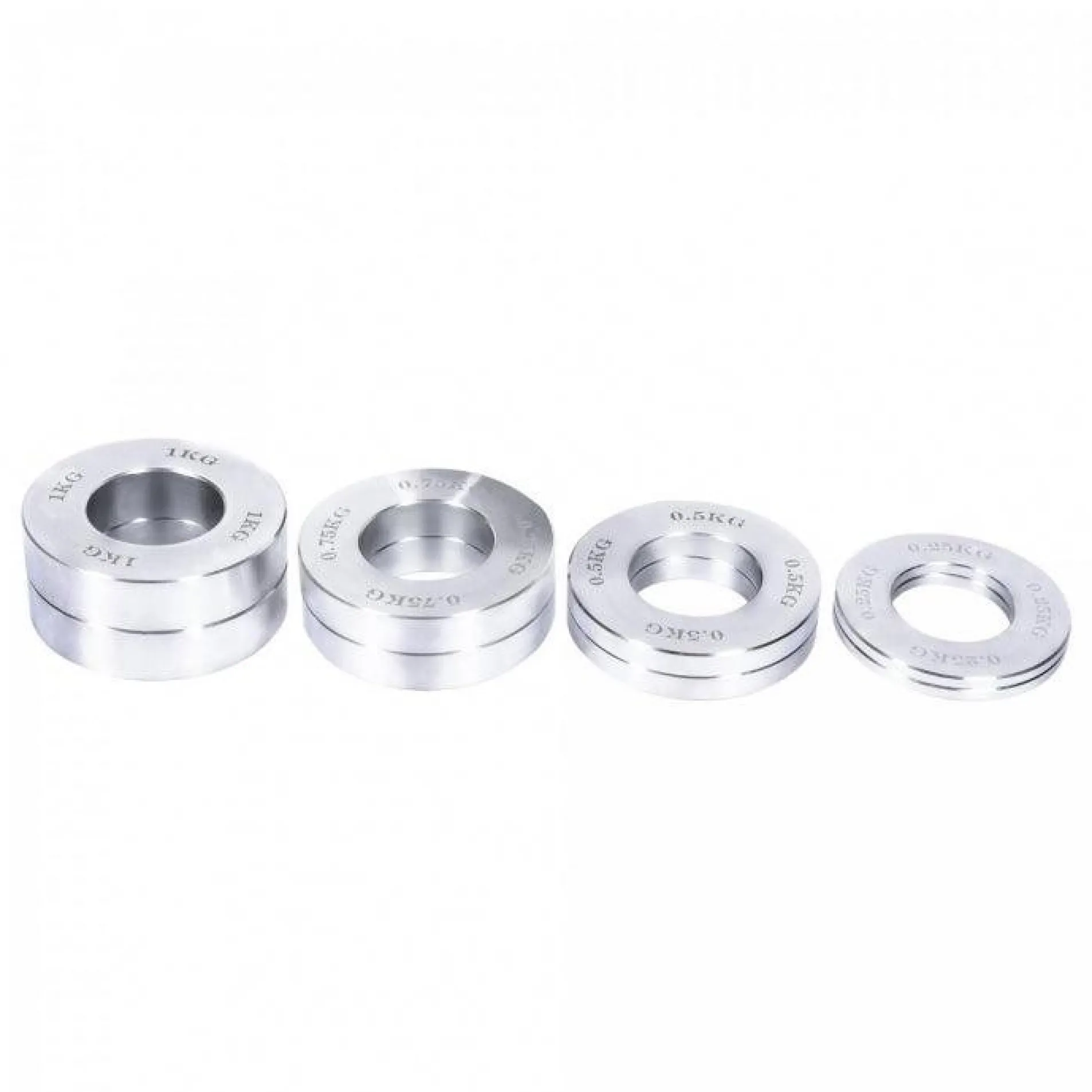 Hantelscheiben Set Chrom Olympia 5 kg inkl, Tragetasche