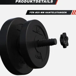 Hantelscheiben Set E-Series Kunststoff 30 kg