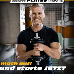 Hantelscheiben Set Gusseisen 15 - 60 kg