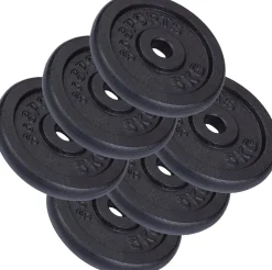 Hantelscheiben Set Gusseisen 10 - 40 kg