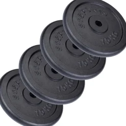 Hantelscheiben Set Gusseisen 15 - 60 kg