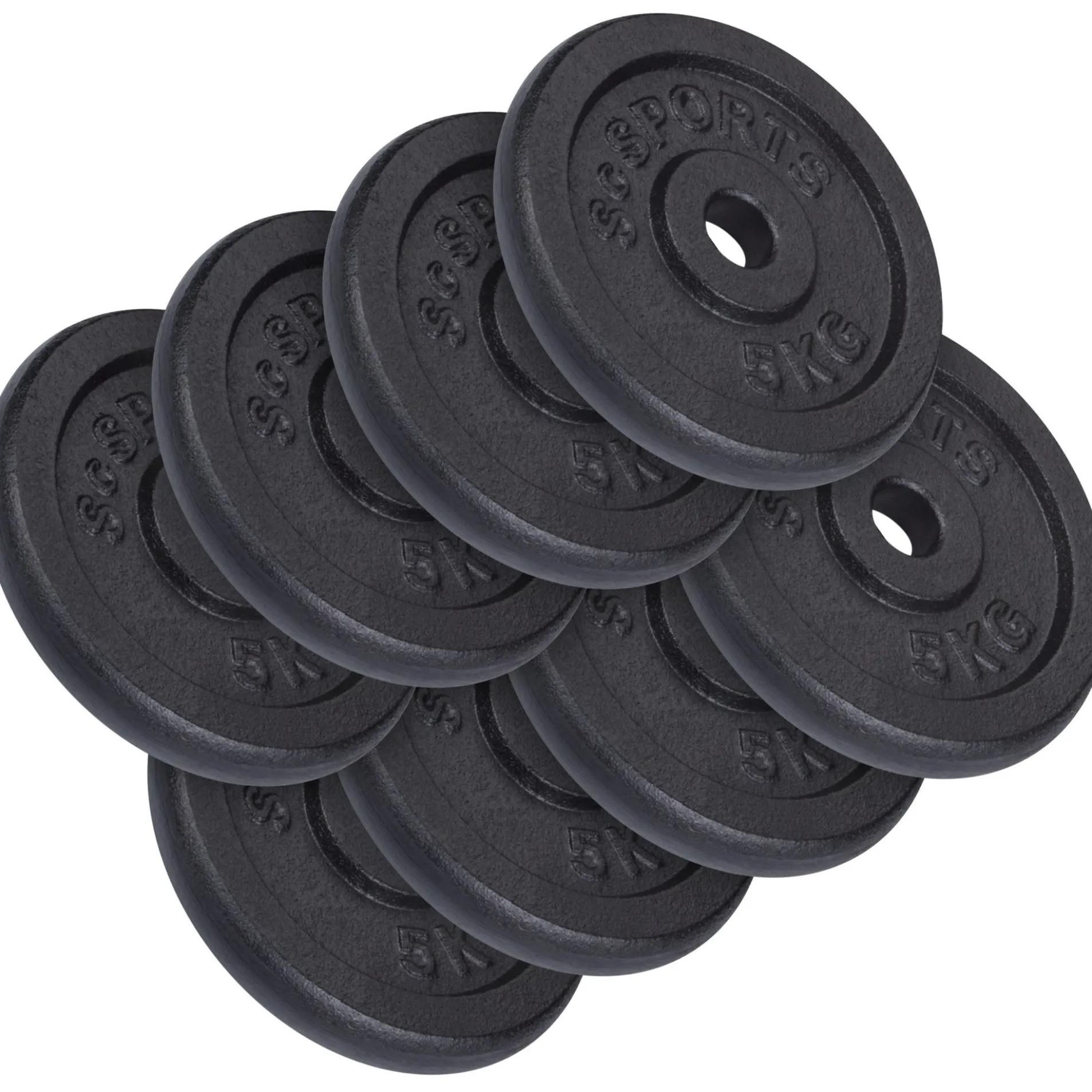 Hantelscheiben Set Gusseisen 10 - 40 kg
