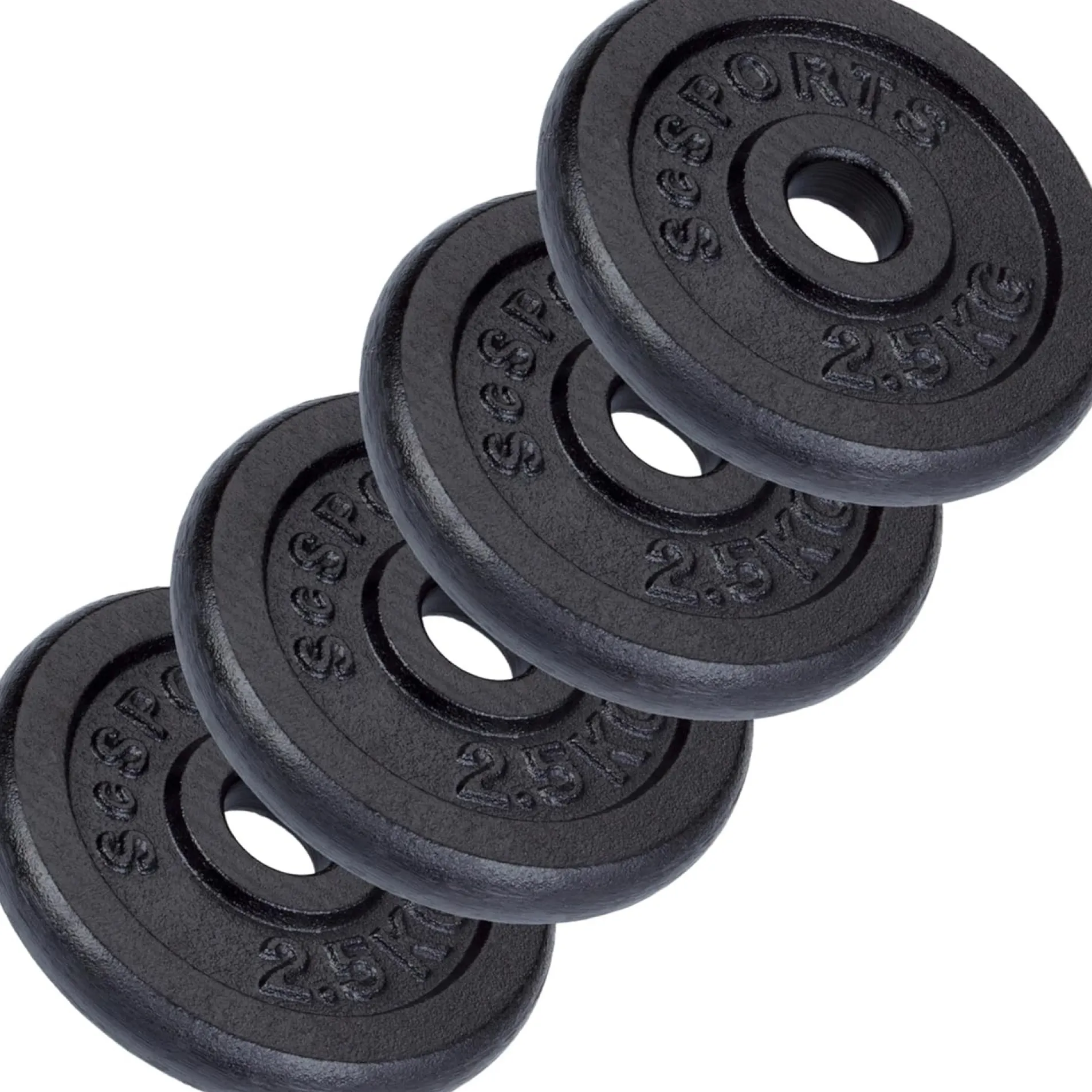 Hantelscheiben Set Gusseisen 2 - 20 kg