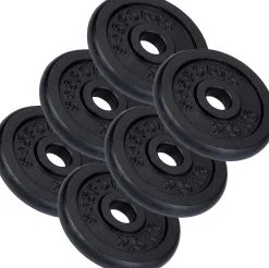 Hantelscheiben Set Gusseisen 2 - 20 kg