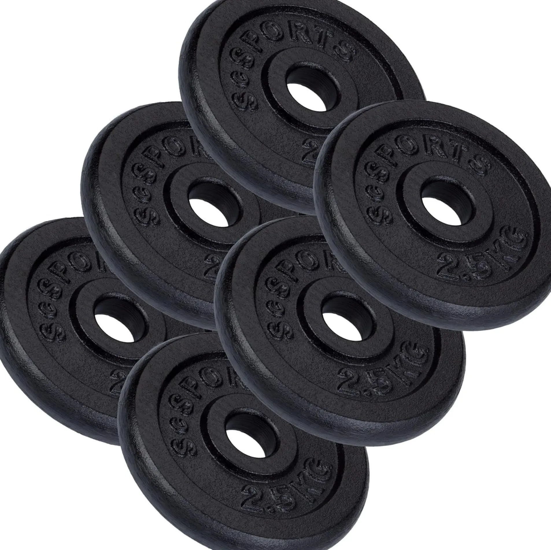 Hantelscheiben Set Gusseisen 2 - 20 kg