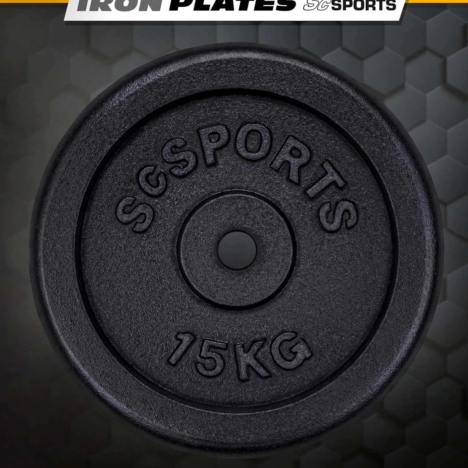 Hantelscheiben Set Gusseisen 15 - 60 kg