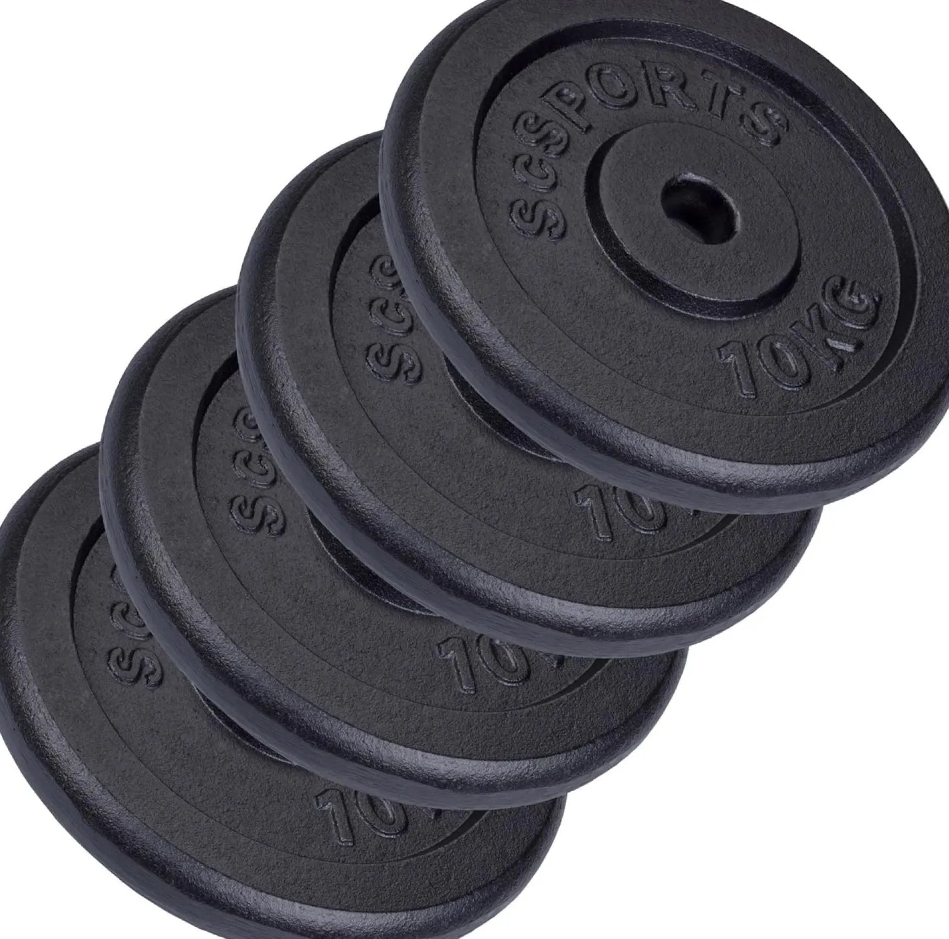 Hantelscheiben Set Gusseisen 15 - 60 kg