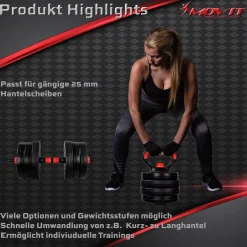 Hantelset 6in1 20 - 30 kg