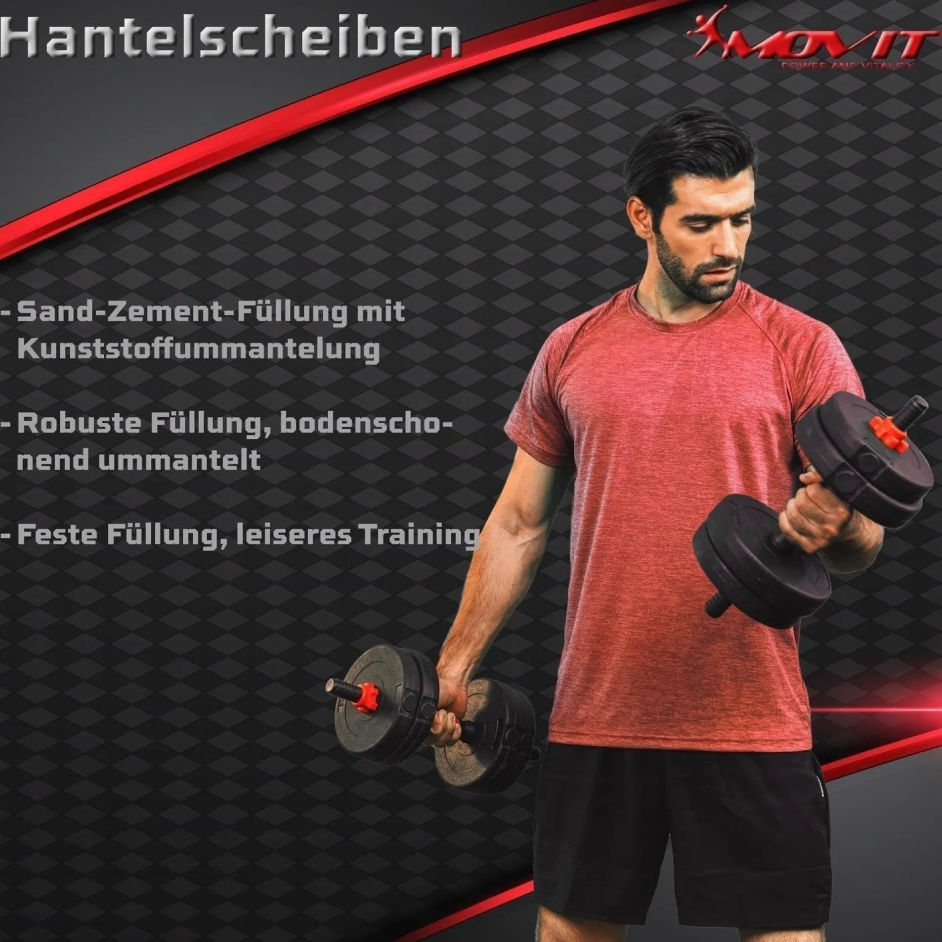Hantelset 6in1 20 - 30 kg