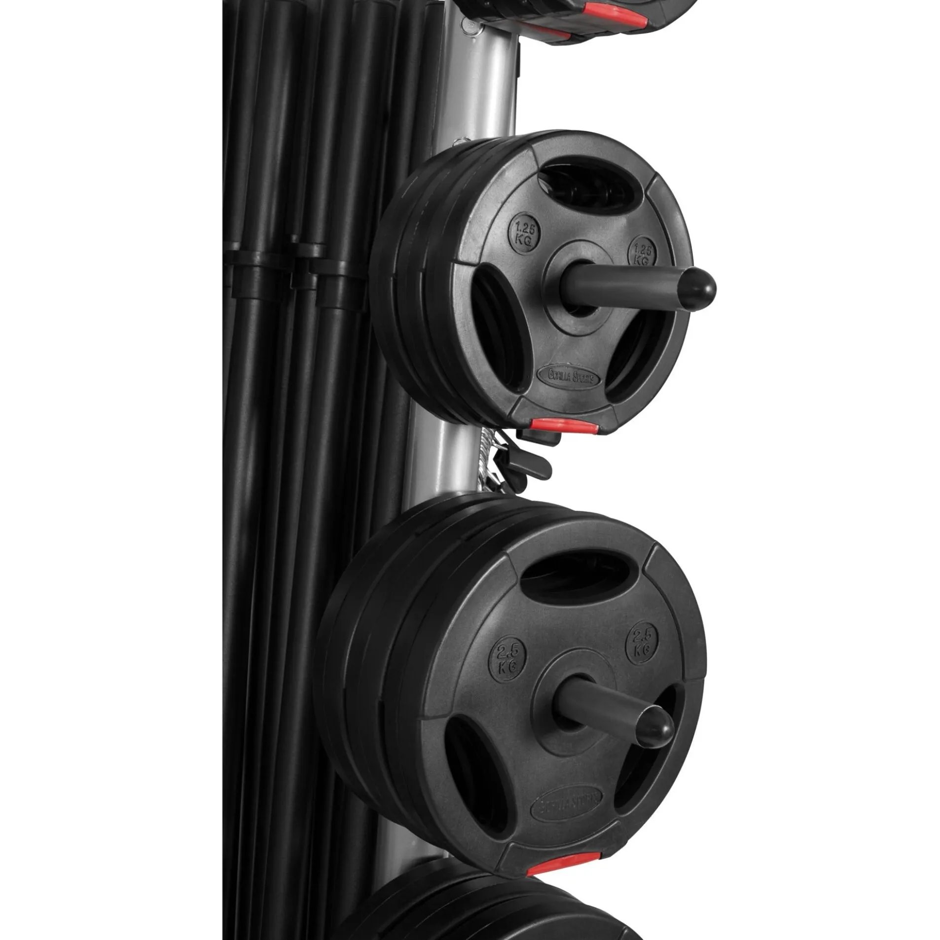 Hantelständer für Hantelstangen und Hantelscheiben 30 mm